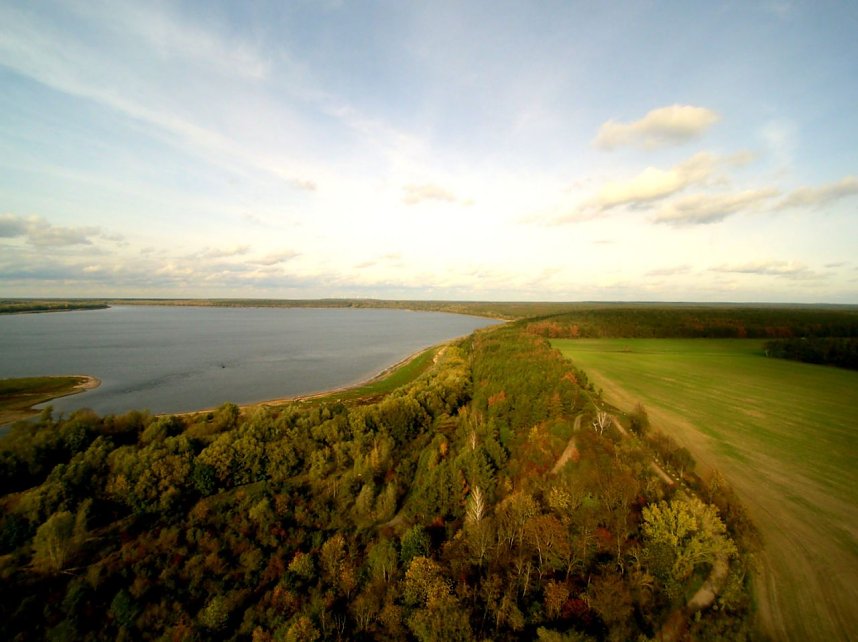 Peter Blei am Muldestausee