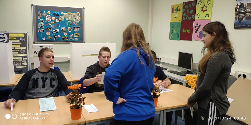 "Wir durften das erste Mal w&auml;hlen!"