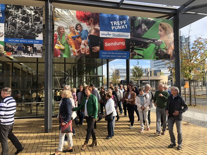 Zu Gast beim MDR in Leipzig