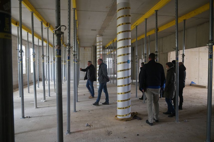 Baustelle Humboldt-Gymnasium: Gro&szlig;e R&auml;ume f&uuml;r Kreatives