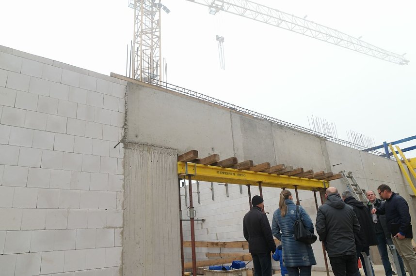 Baustelle Humboldt-Gymnasium