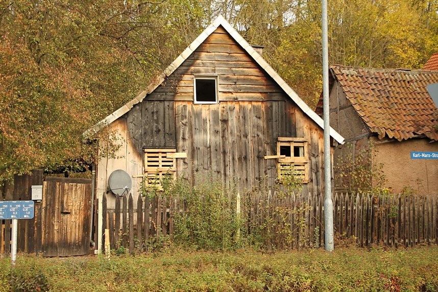 Die Kriminalpolizei beim Einsatz in Kleinfurra
