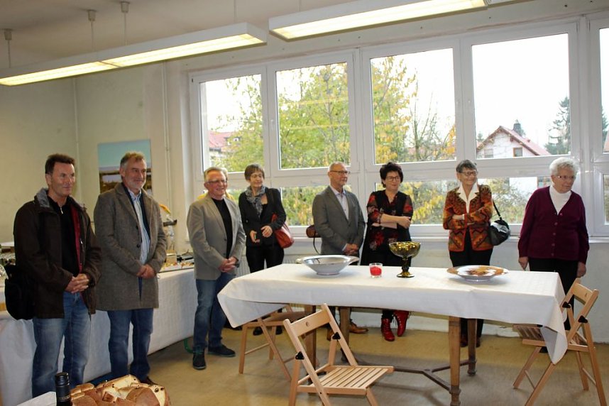 Dem Meister ein St&auml;ndchen gebracht