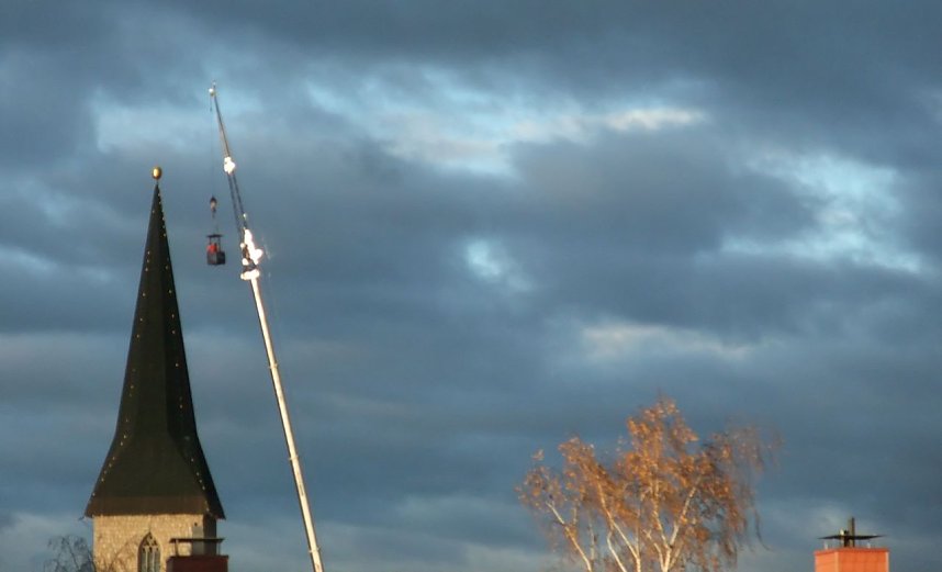 Lichterglanz wird vorbereitet