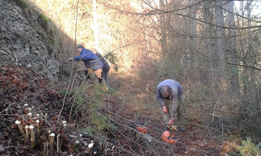 BUND-Einsatz im Zechsteingebiet