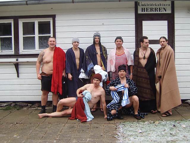 Neujahrsbaden in Neustadt