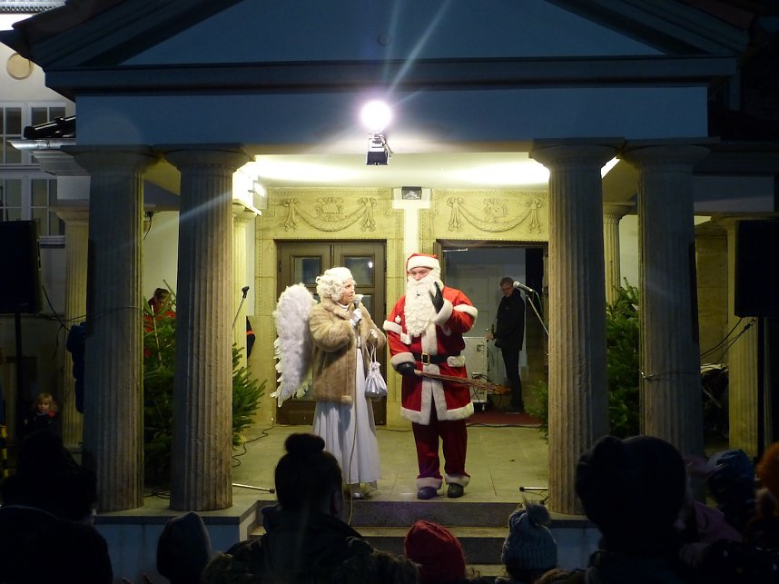 Der Plasma Service Nordhausen stand f&uuml;r das Nikolaus-T&uuml;rchen Pate