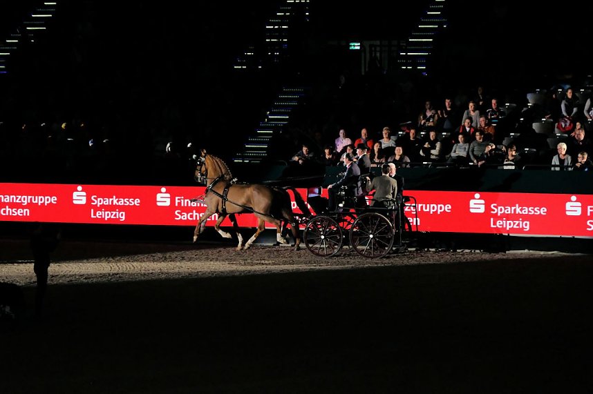Peter Blei auf der "Partner Pferd" in Leipzig
