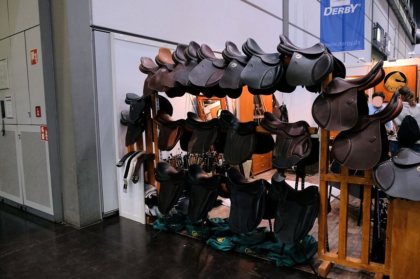 Peter Blei auf der "Partner Pferd" in Leipzig