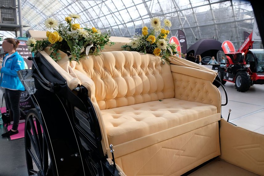 Peter Blei auf der "Partner Pferd" in Leipzig