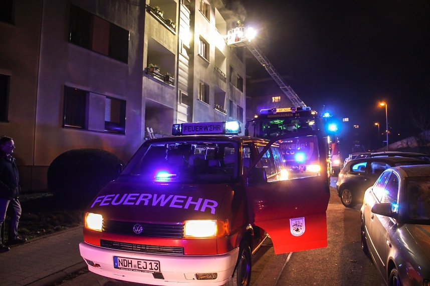 Kellerbrand in Nordhausen