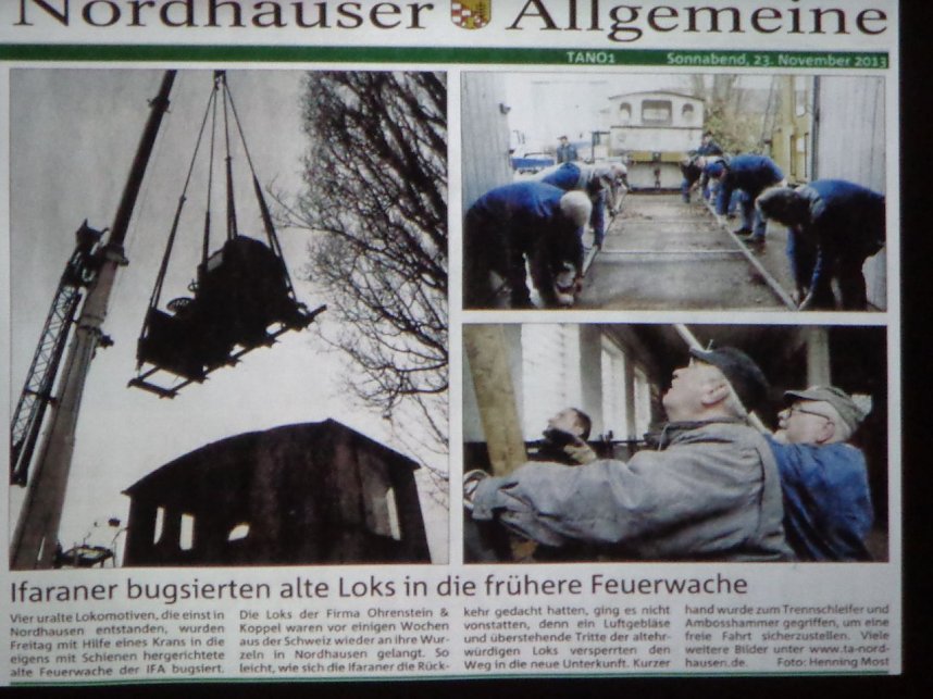 Gemeinsames Treffen im Tabakspeicher