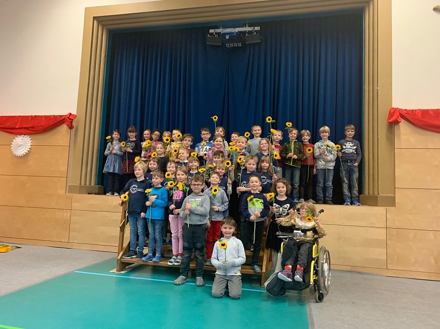 Sonnenblumen zur Andacht