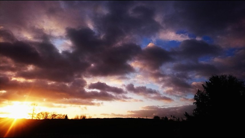 Morgensonne &uuml;ber Osterode