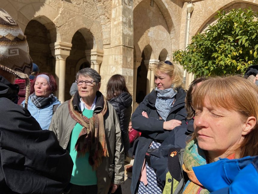 Die Reisegruppe aus Nordhausen begab sich auf Spurensuche in Jerusalem, Bethlehem und Bet Schemesch