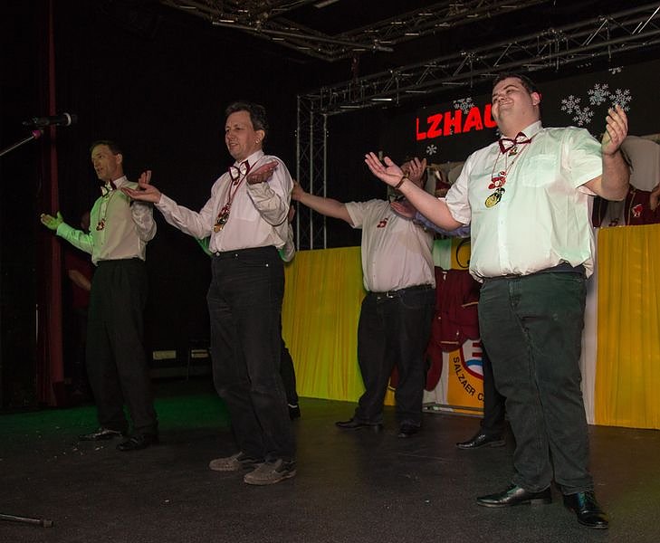 Salzaer N&auml;rrinnen und Narren feierten im Jugendclubhaus