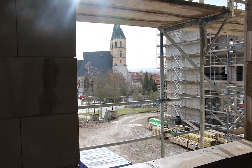 Richtfest am Humboldt-Gymnasium Nordhausen