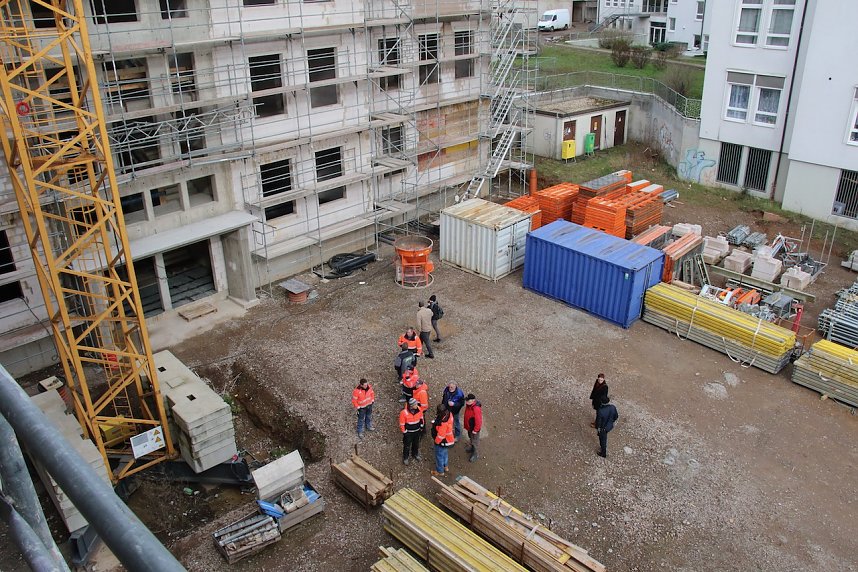 Richtfest am Humboldt-Gymnasium Nordhausen