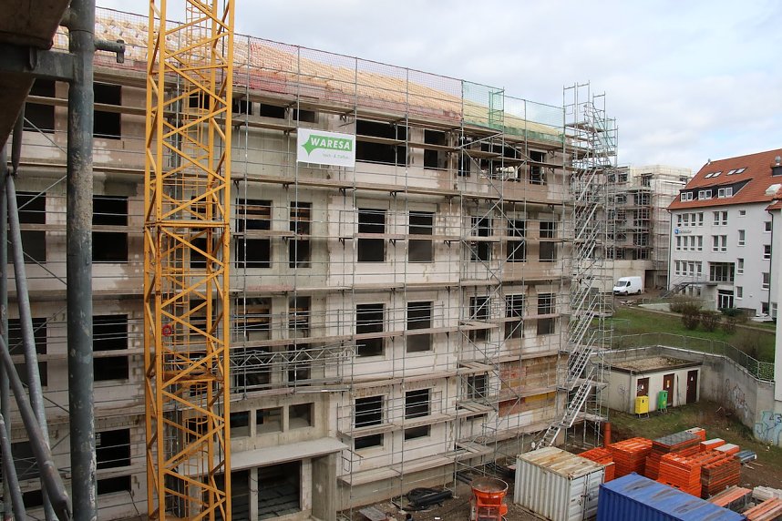 Richtfest am Humboldt-Gymnasium Nordhausen