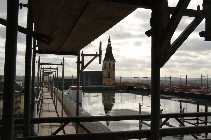 Richtfest am Humboldt-Gymnasium Nordhausen