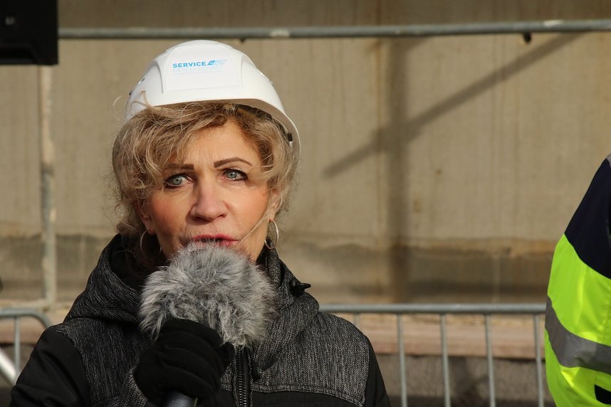 Richtfest am Humboldt-Gymnasium Nordhausen