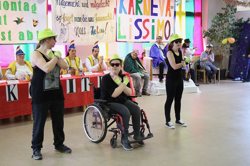 Rosenmontag bei der Lebenshilfe