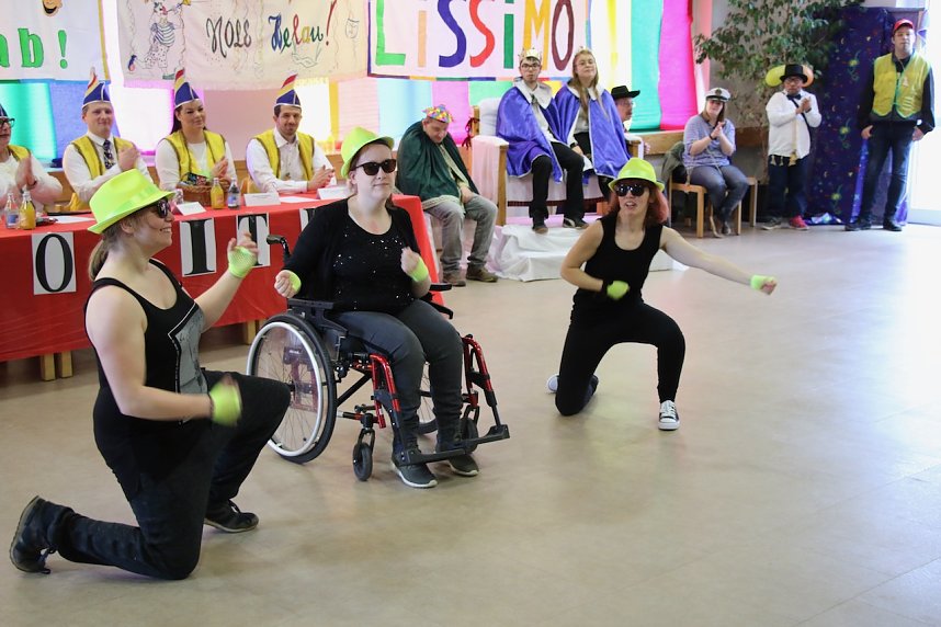 Rosenmontag bei der Lebenshilfe