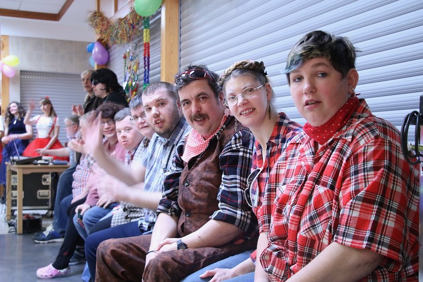 Rosenmontag bei der Lebenshilfe