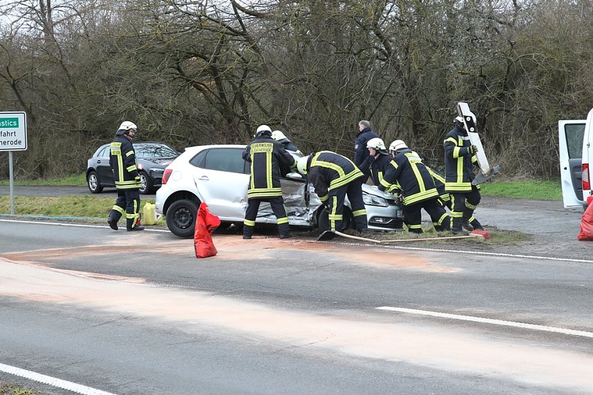 Unfall bei Elende