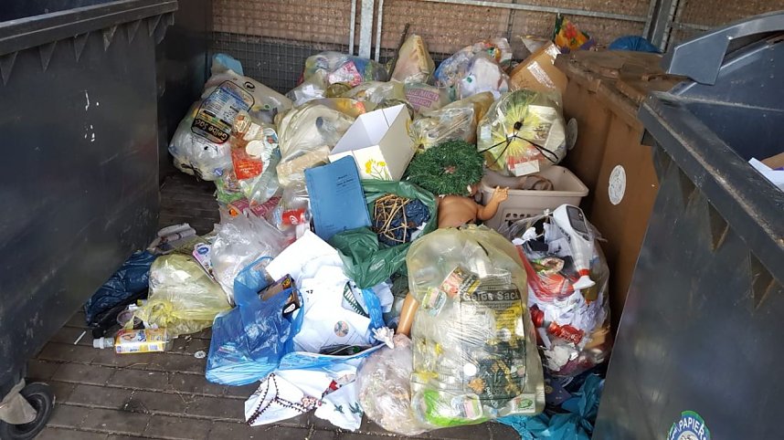 Anfang dieser Woche in der Halleschen Stra&szlig;e