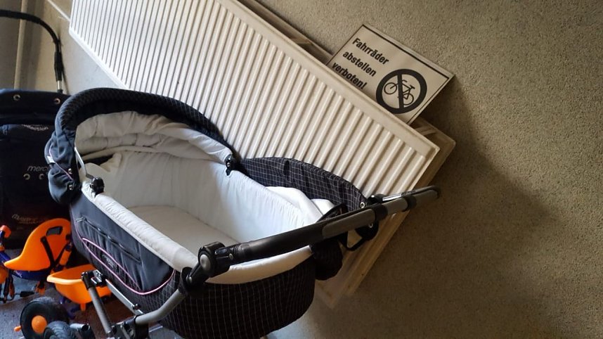 Anfang dieser Woche in der Halleschen Stra&szlig;e