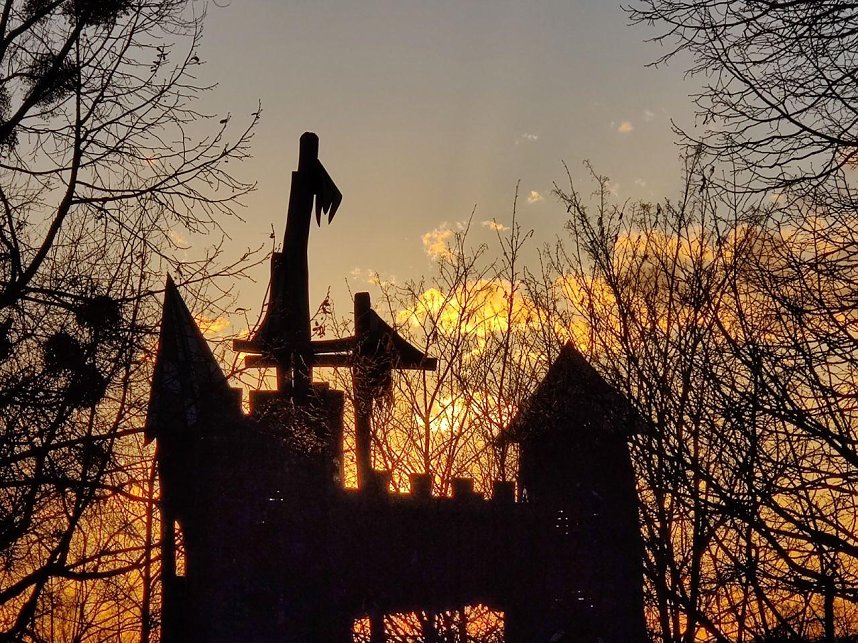 Abendstimmung auf dem Petersberg