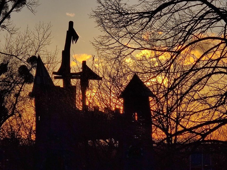 Abendstimmung auf dem Petersberg