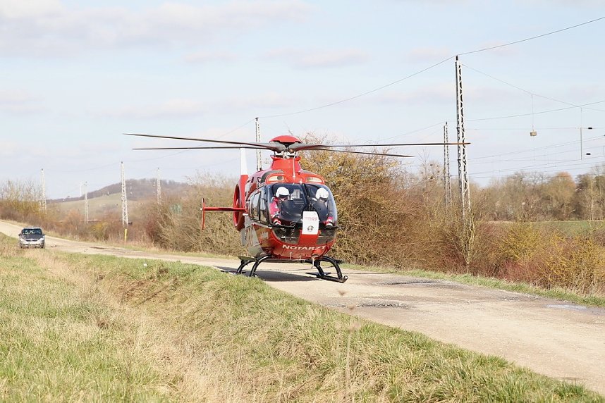 Traktorfahrer bei Unfall schwer verletzt