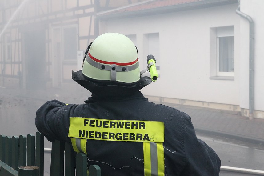 Dachstuhlbrand in W&uuml;lfingerode