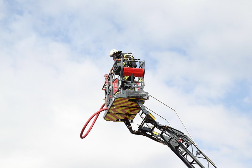 Dachstuhlbrand in W&uuml;lfingerode