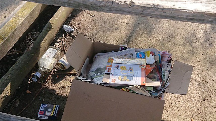 M&uuml;llhalde am M&ouml;wensee