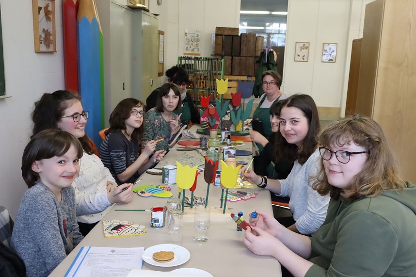 Dekoration am Lesserplatz