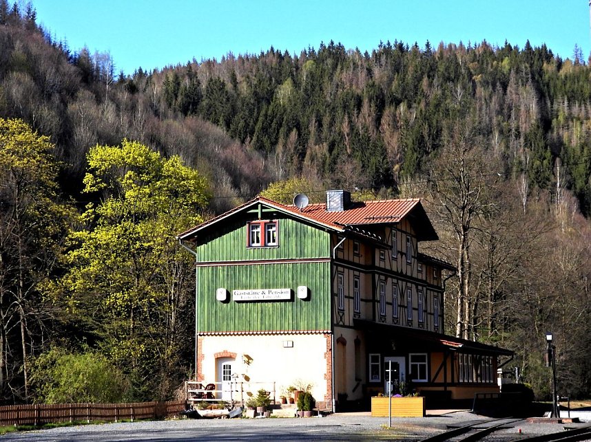 Peter Blei unterwegs an der Eisfelder Talm&uuml;hle