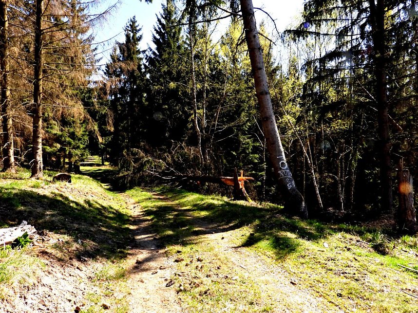 Peter Blei unterwegs an der Eisfelder Talm&uuml;hle