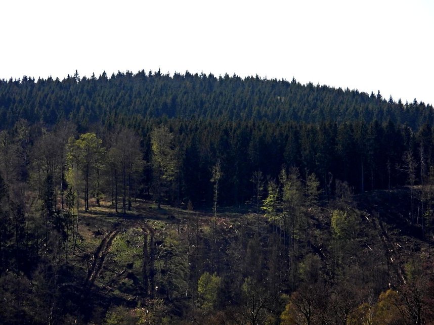 Peter Blei unterwegs an der Eisfelder Talm&uuml;hle