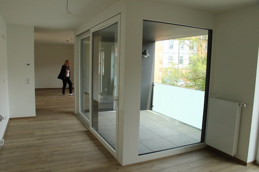 In den neuen SWG-Wohnungen Am Alten Tor werden die ersten Mieter erwartet