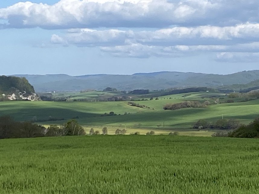 Wandern am Stausee Kelbra