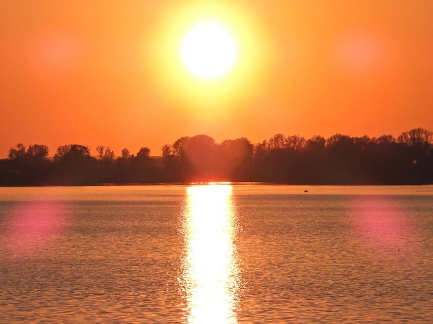 Peter Blei am Stausee Kelbra