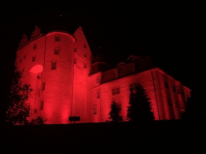 Heringer Schloss in der Walpurgisnacht