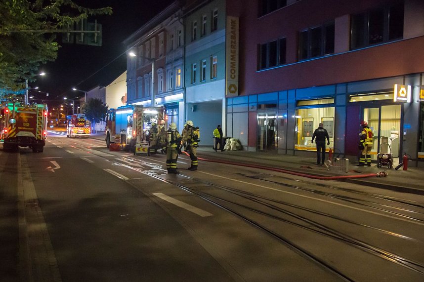 Geldautomat gesprengt