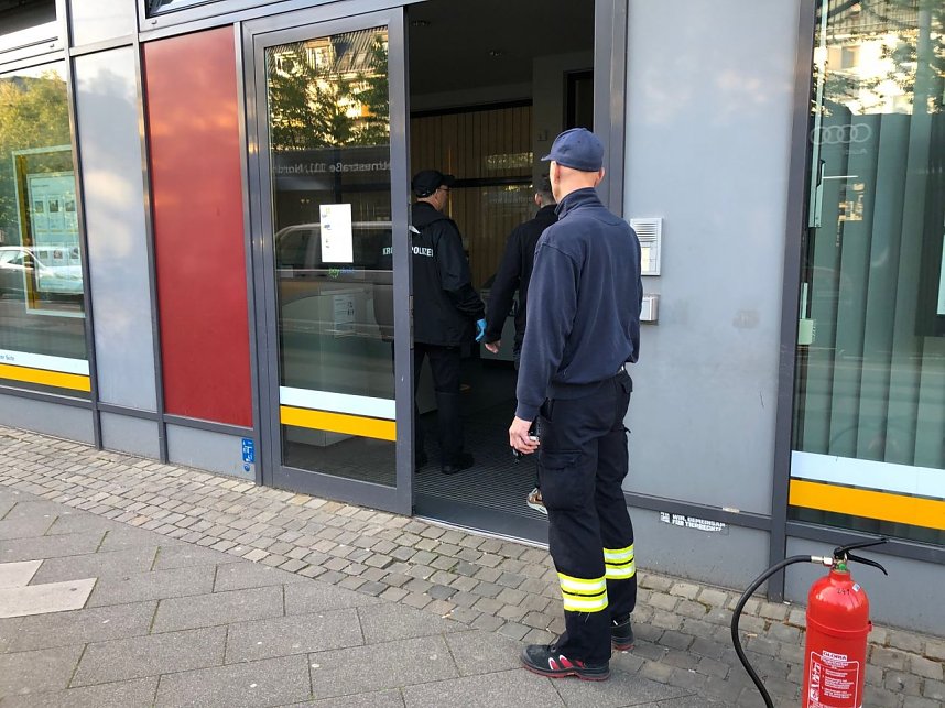 Geldautomat gesprengt