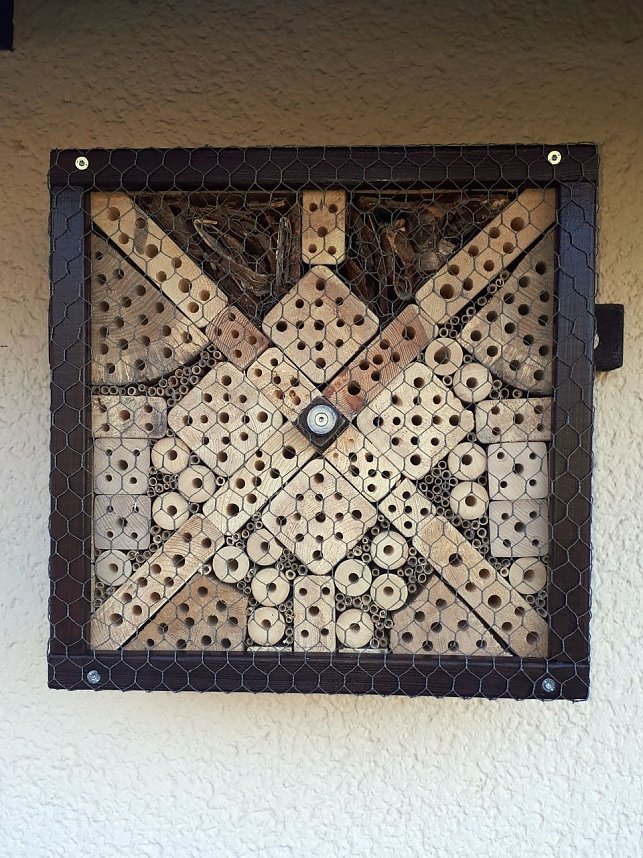 Insektenhotels als Projekt