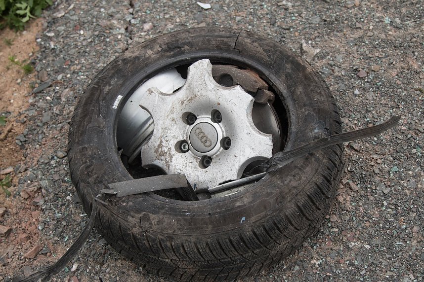 Schwerer Unfall auf der B243