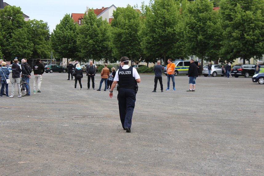 Verhinderte Demo in Nordhausen 